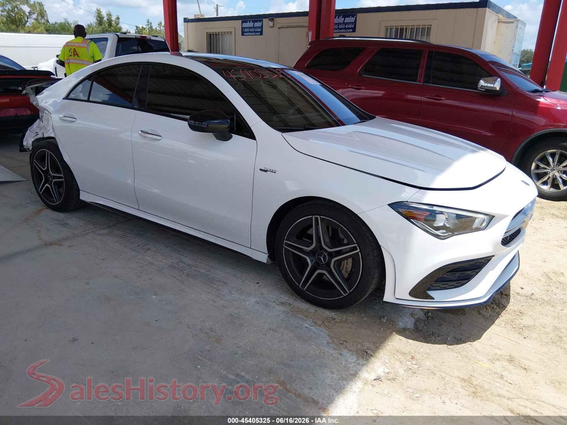 2021 MERCEDES-BENZ CLA — VIN W1K5J5BB9MN231976