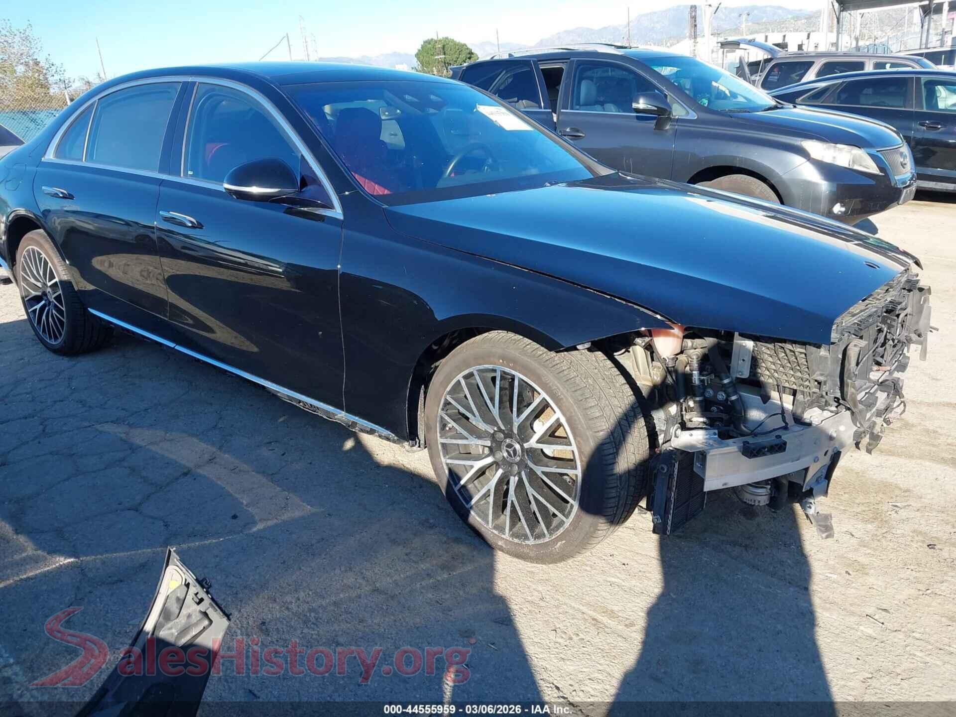 2022 MERCEDES-BENZ S 580 — VIN W1K6G7GB2NA139303
