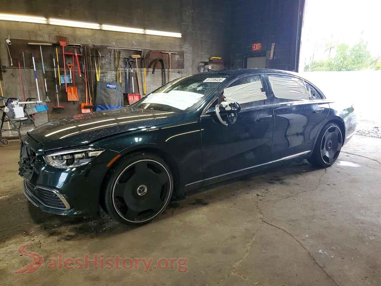 2022 MERCEDES-BENZ S-CLASS — VIN W1K6G7GB9NA085322
