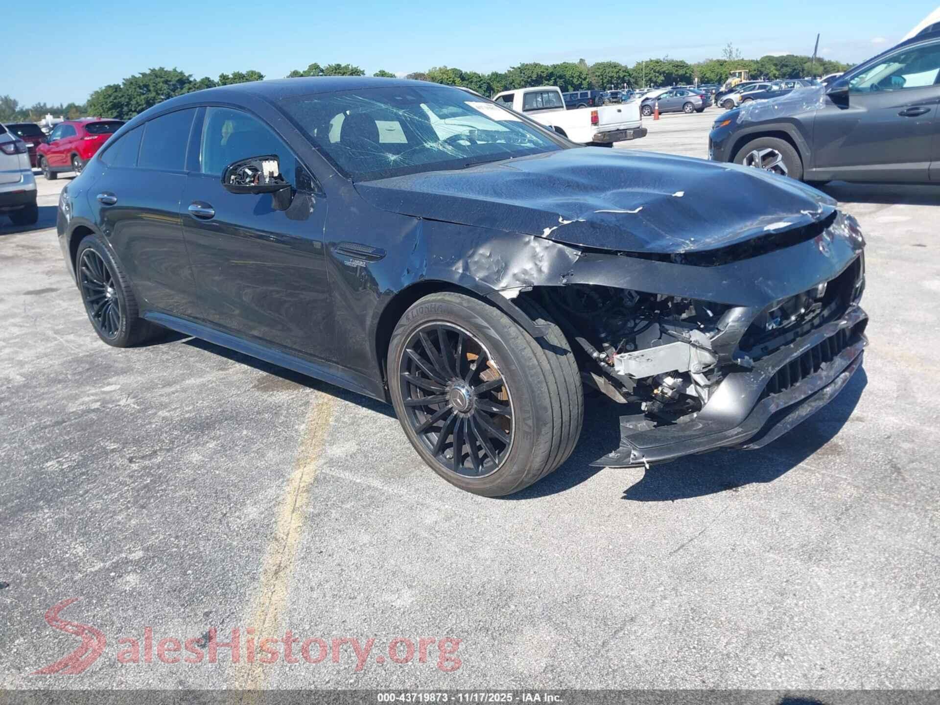 2021 MERCEDES-BENZ AMG GT 43 4-DOOR COUPE — VIN W1K7X5KB2MA037076