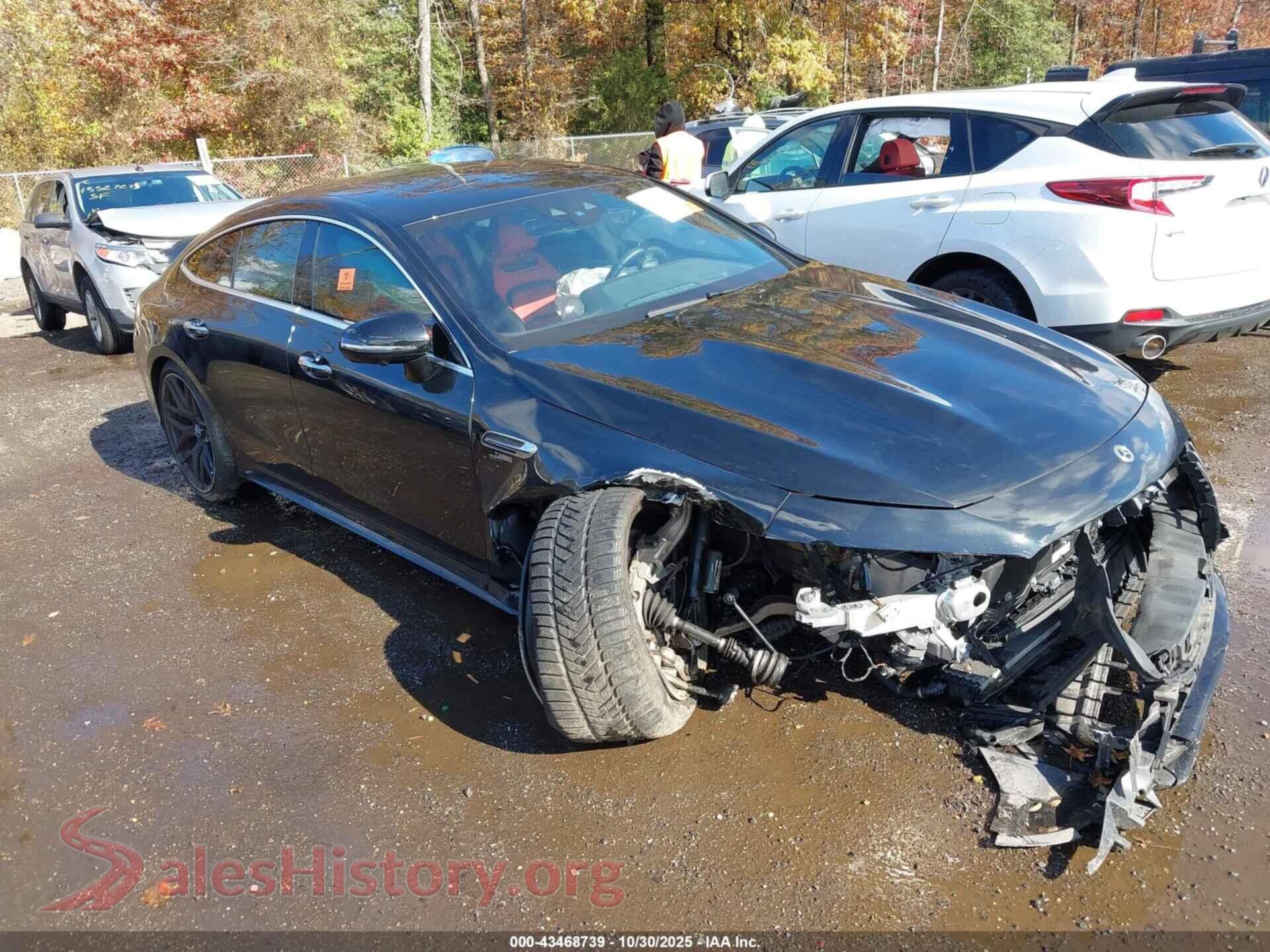 2020 MERCEDES-BENZ AMG GT 53 4-DOOR COUPE — VIN W1K7X6BB9LA031022