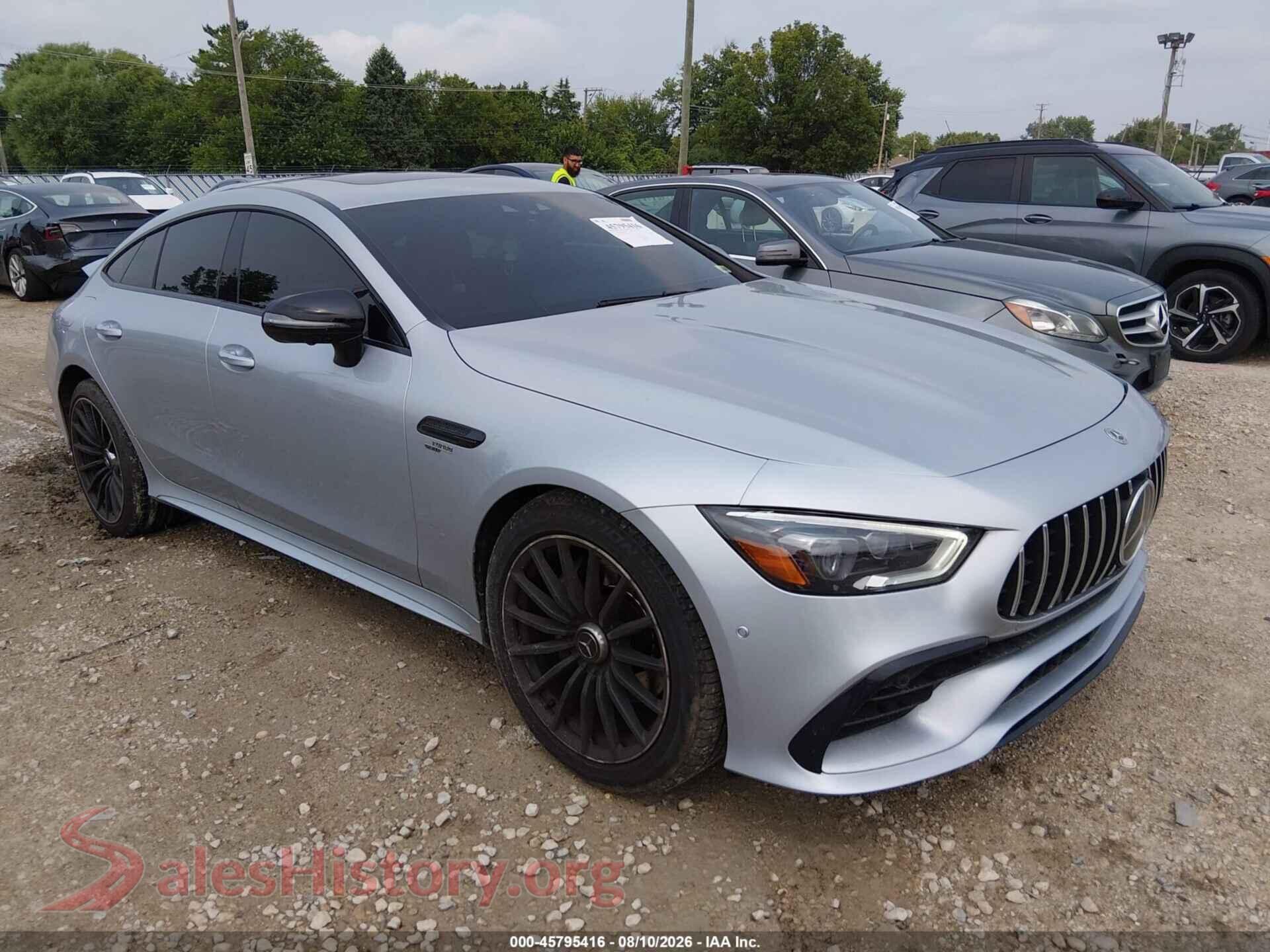 2021 MERCEDES-BENZ AMG GT 53 4-DOOR COUPE — VIN W1K7X6BBXMA040569