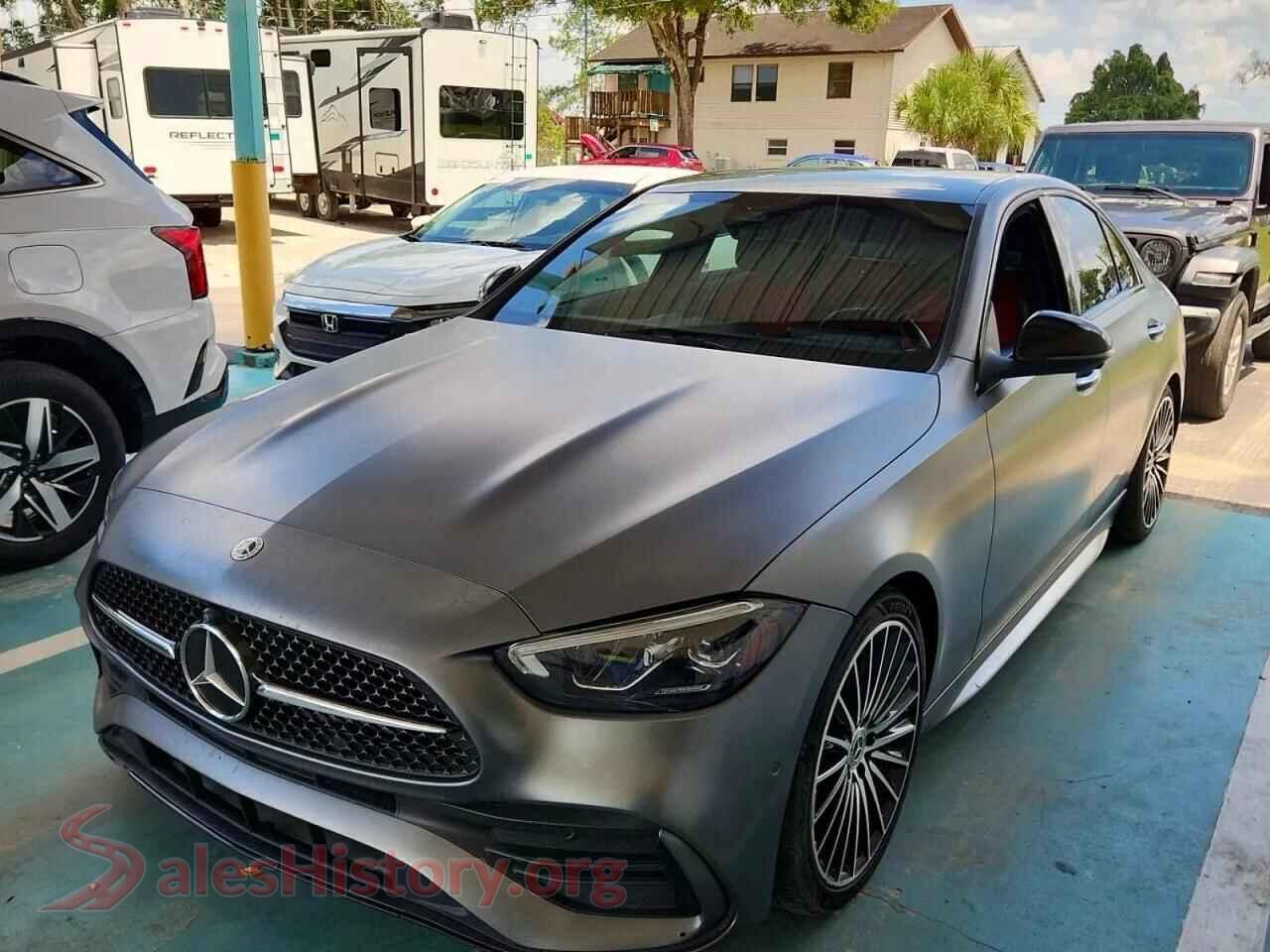 2022 MERCEDES-BENZ C-CLASS — VIN W1KAF4GB0NR052657