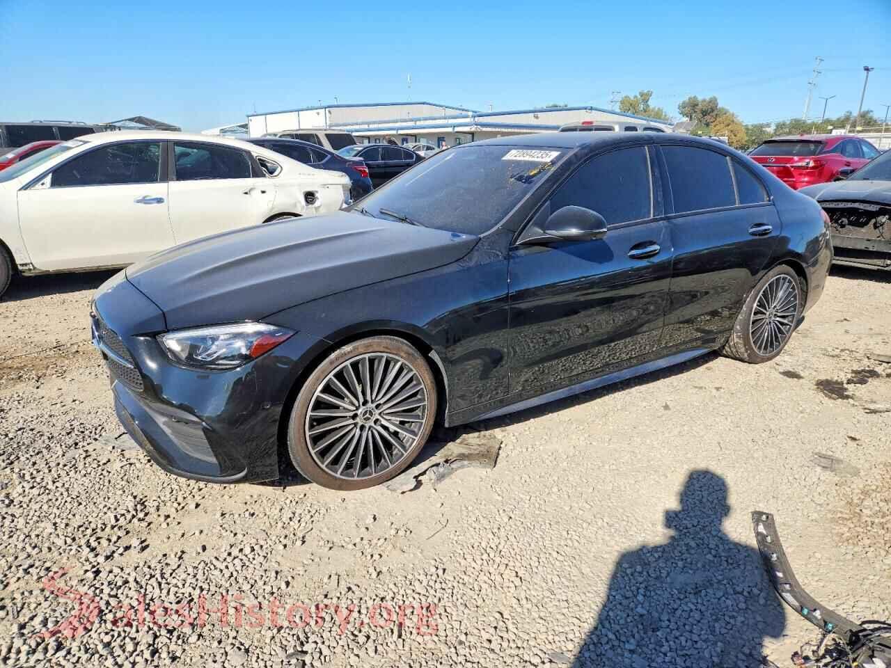 2022 MERCEDES-BENZ C-CLASS — VIN W1KAF4GB0NR066980