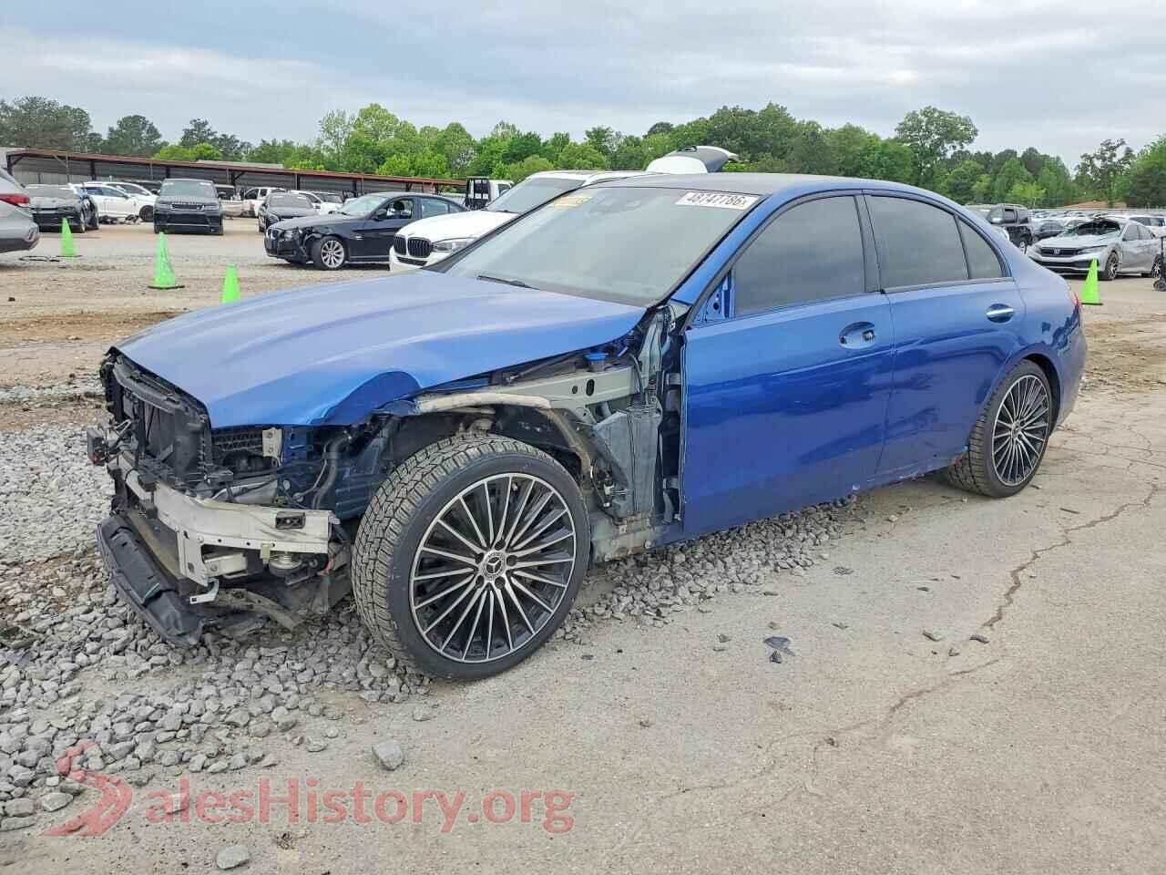 2022 MERCEDES-BENZ C-CLASS — VIN W1KAF4GB3NR045038