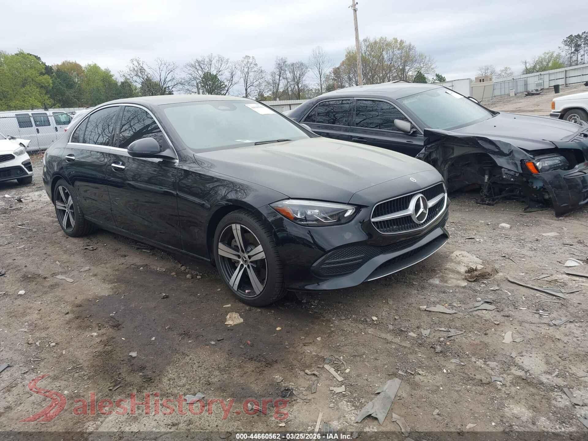 2022 MERCEDES-BENZ C 300 — VIN W1KAF4GB3NR064043