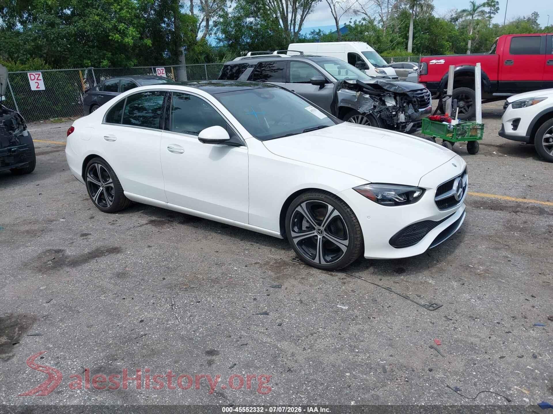 2023 MERCEDES-BENZ C 300 — VIN W1KAF4GB4PR136466