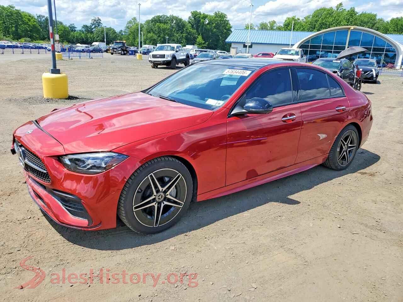 2022 MERCEDES-BENZ C-CLASS — VIN W1KAF4HB2NR067756