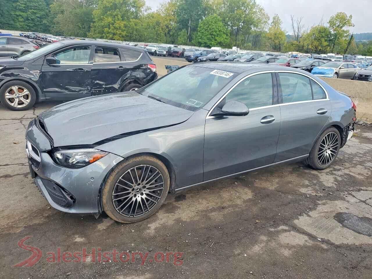 2022 MERCEDES-BENZ C-CLASS — VIN W1KAF4HB4NR018848