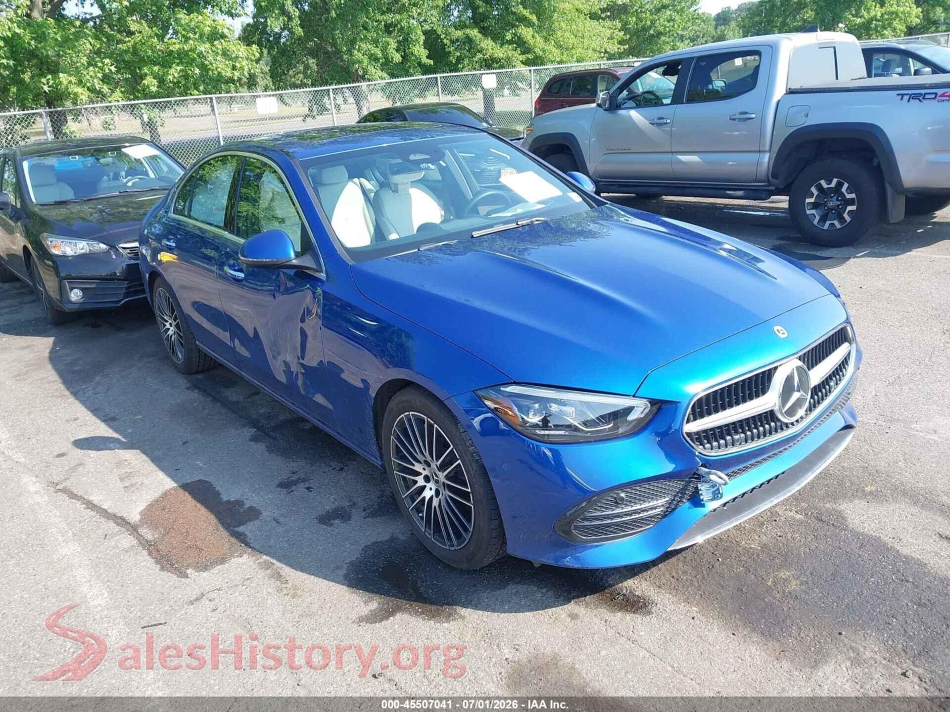 2023 MERCEDES-BENZ C 300 — VIN W1KAF4HB4PR138944