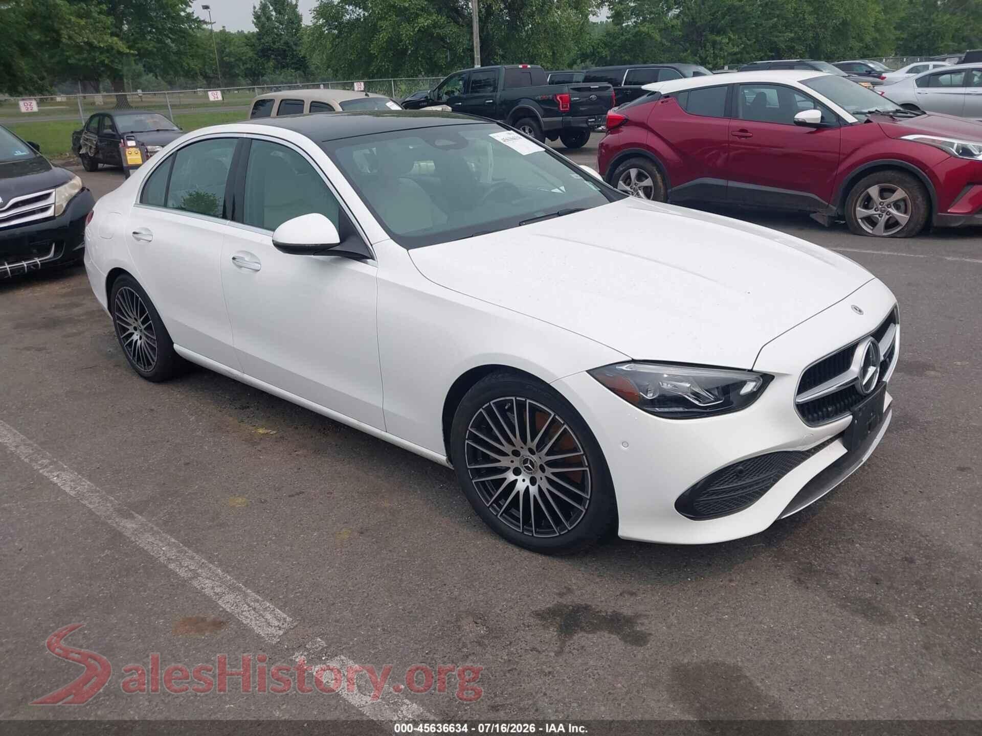 2024 MERCEDES-BENZ C 300 — VIN W1KAF4HB7RR221075