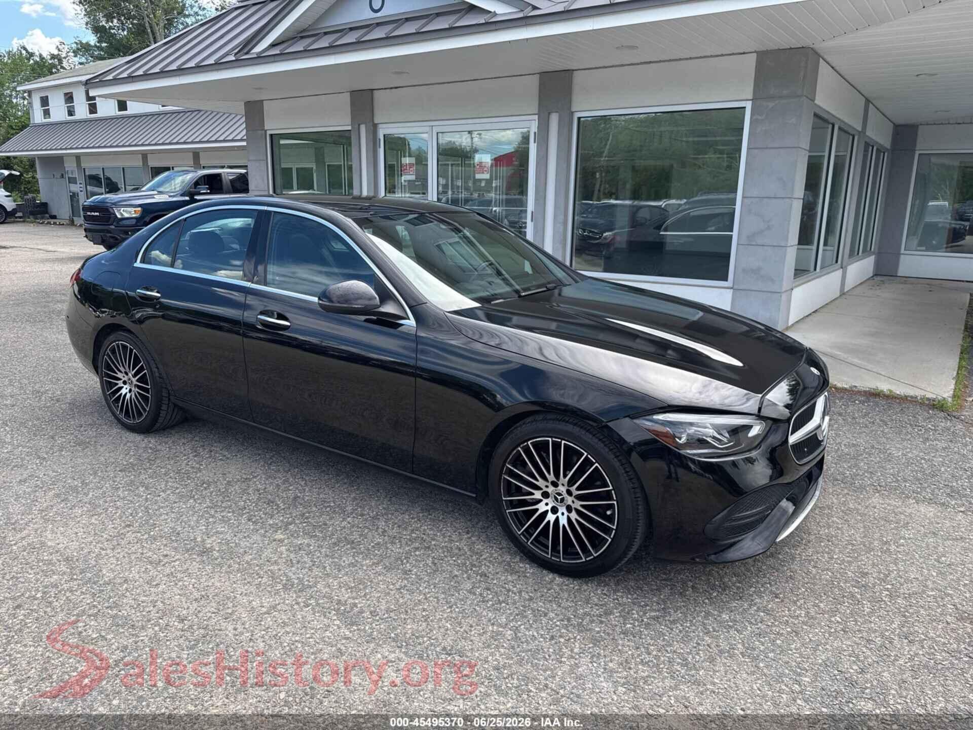2023 MERCEDES-BENZ C 300 — VIN W1KAF4HB8PR077985