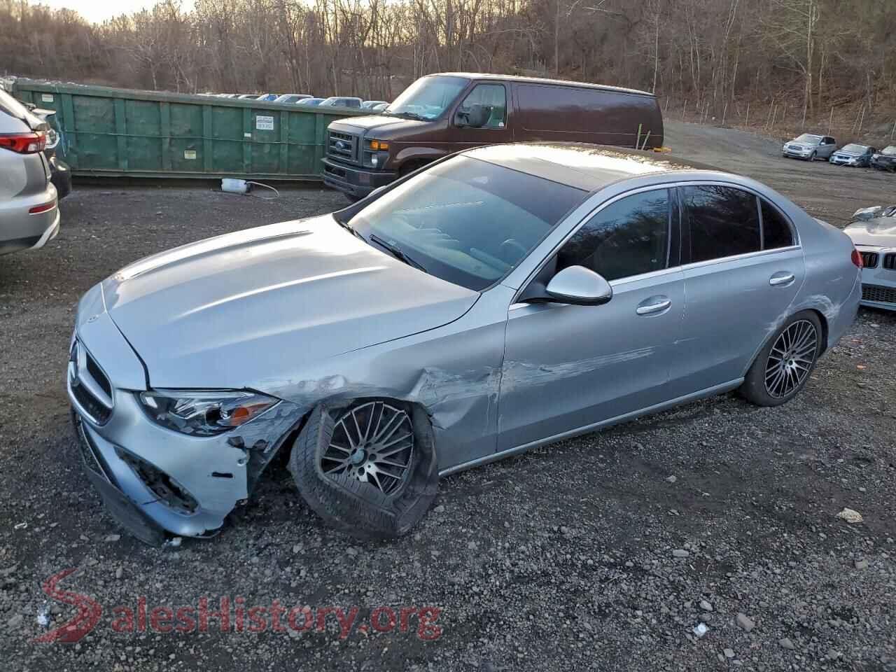 2022 MERCEDES-BENZ C-CLASS — VIN W1KAF4HB9NR042000