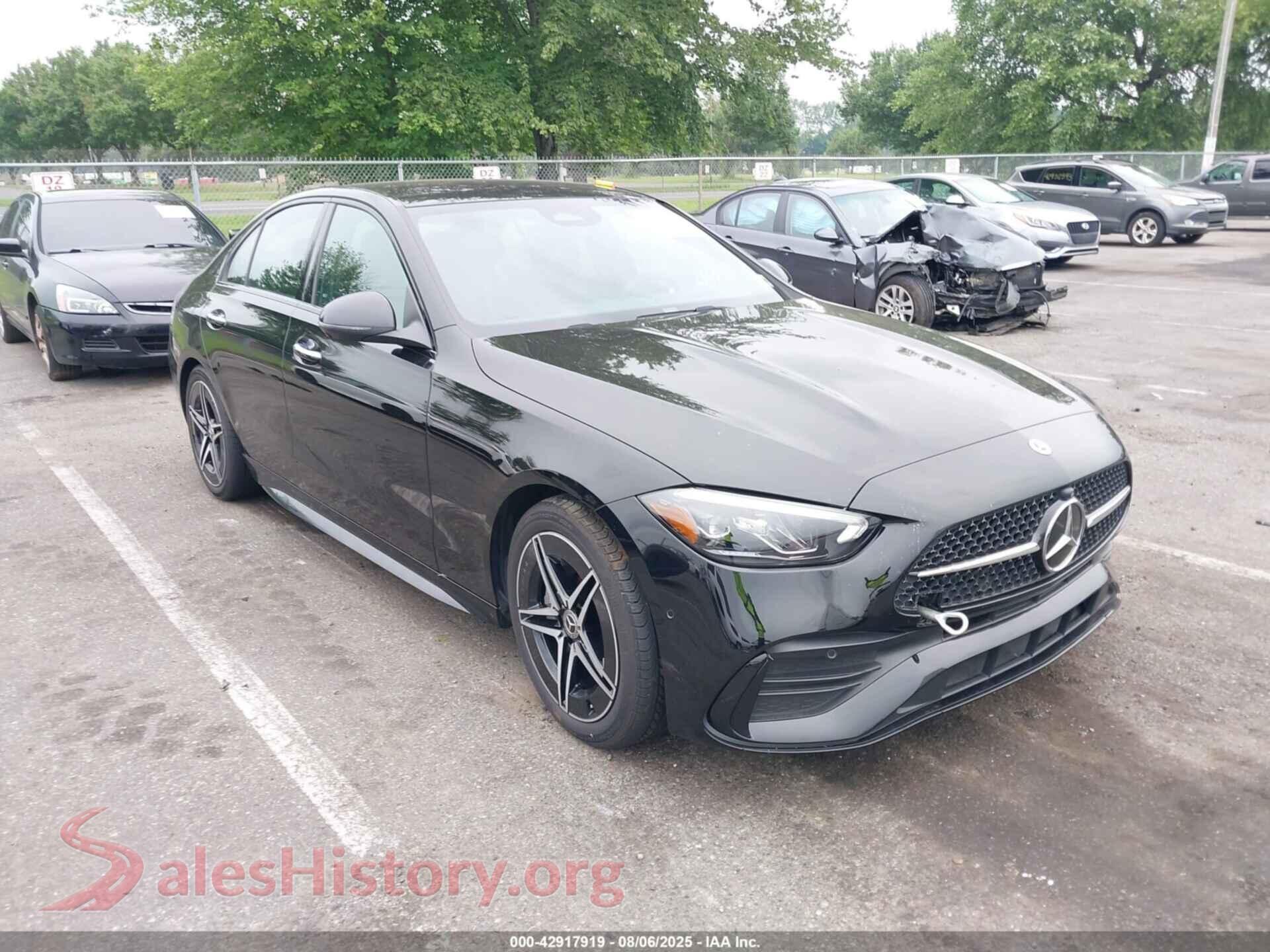 2023 MERCEDES-BENZ C 300 — VIN W1KAF4HB9PR127003