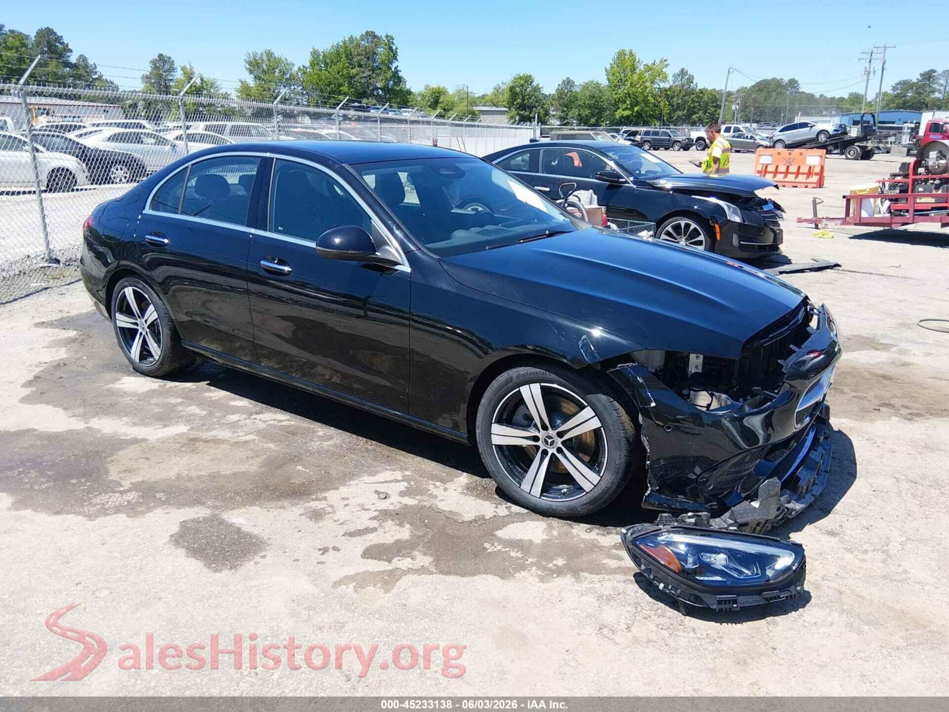 2026 MERCEDES-BENZ C 300 — VIN W1KAF4HBXTR323302