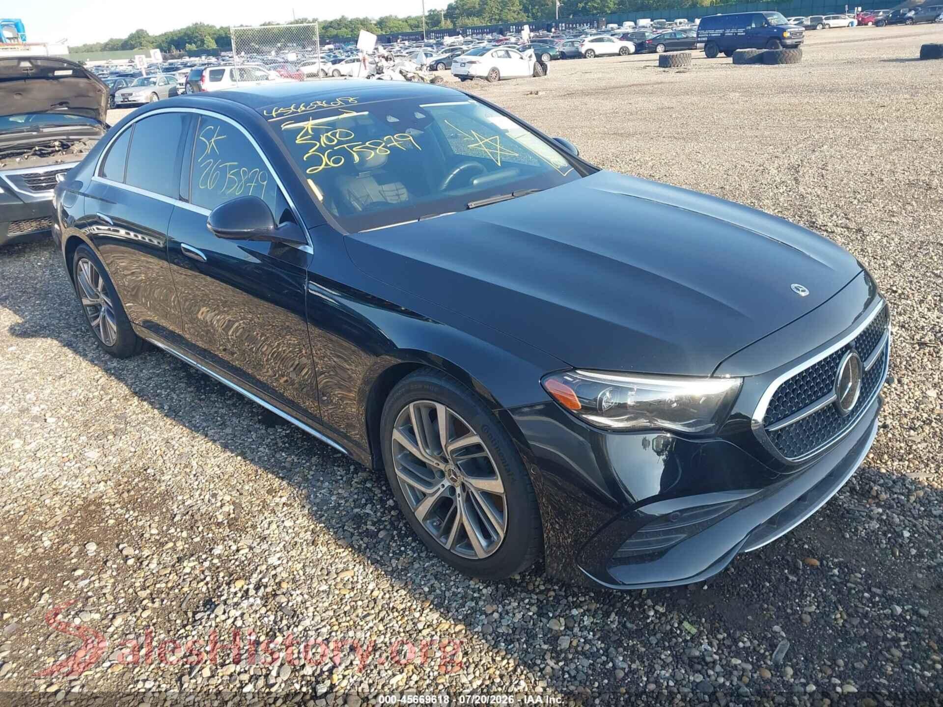 2024 MERCEDES-BENZ E 350 — VIN W1KLF4HB3RA007529