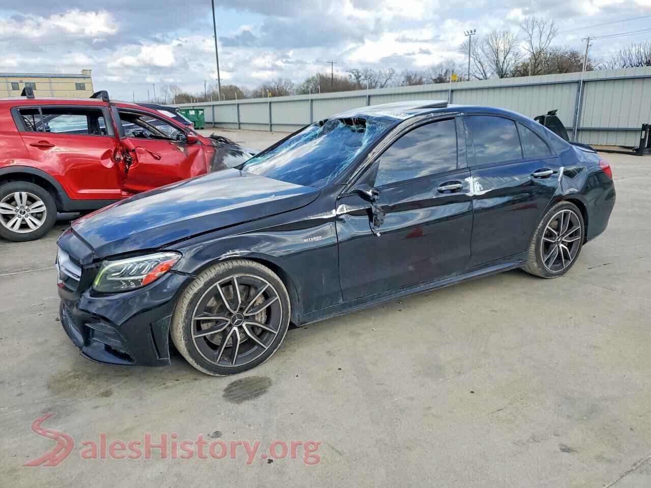 2020 MERCEDES-BENZ C-CLASS — VIN W1KWF6EB9LR570879