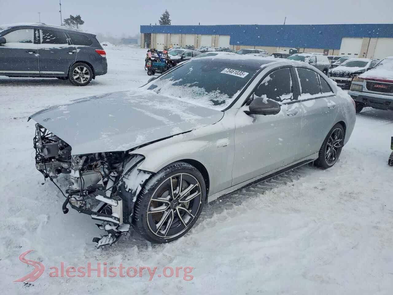 2020 MERCEDES-BENZ C-CLASS — VIN W1KWF6EB9LR581168