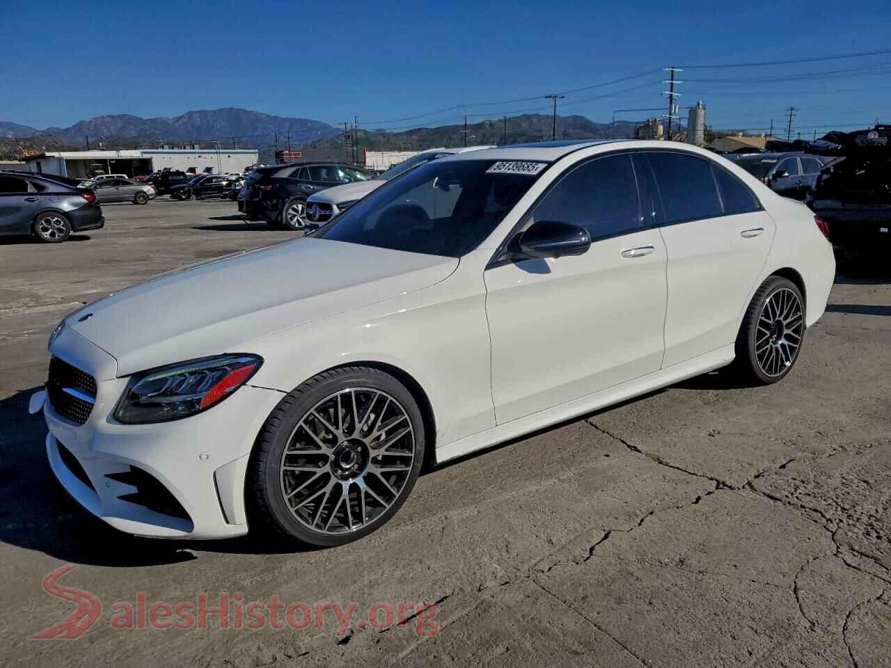 2021 MERCEDES-BENZ C-CLASS — VIN W1KWF8DB0MR621538