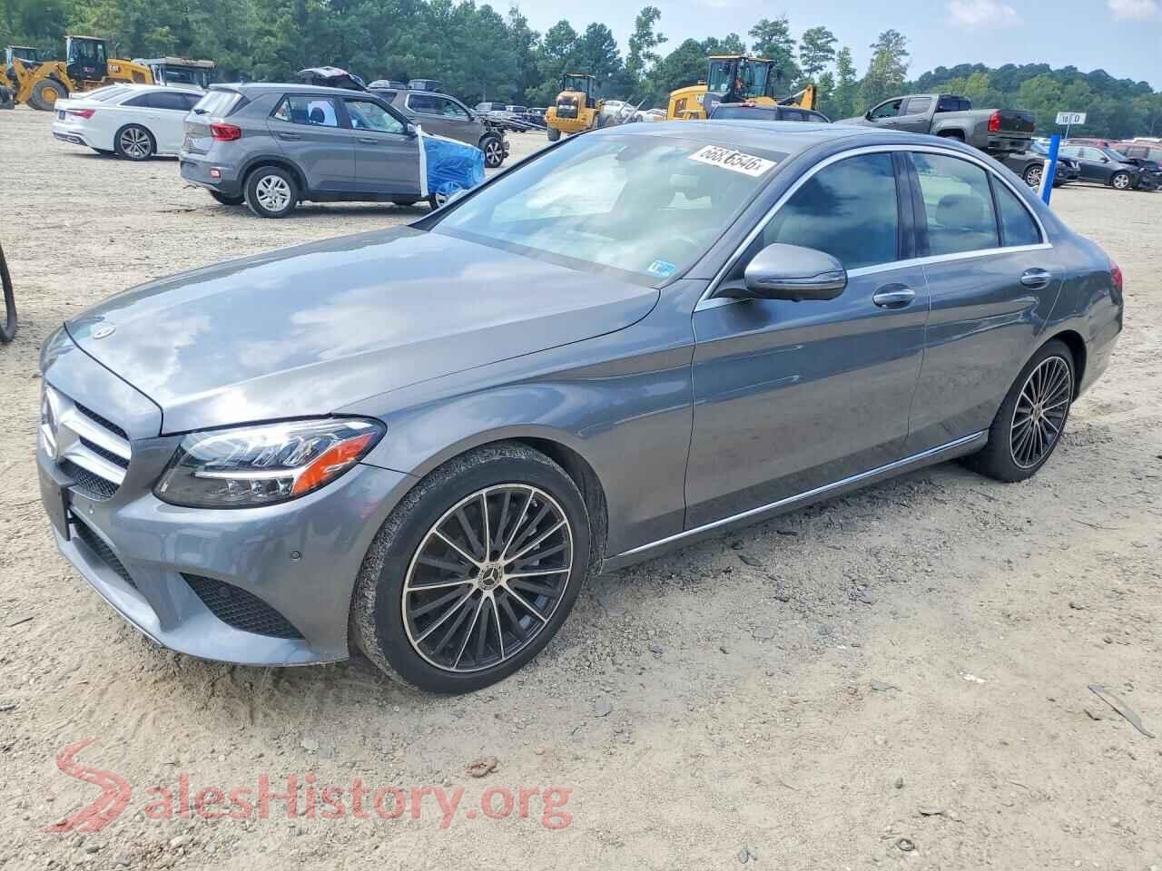 2021 MERCEDES-BENZ C-CLASS — VIN W1KWF8DB0MR637724