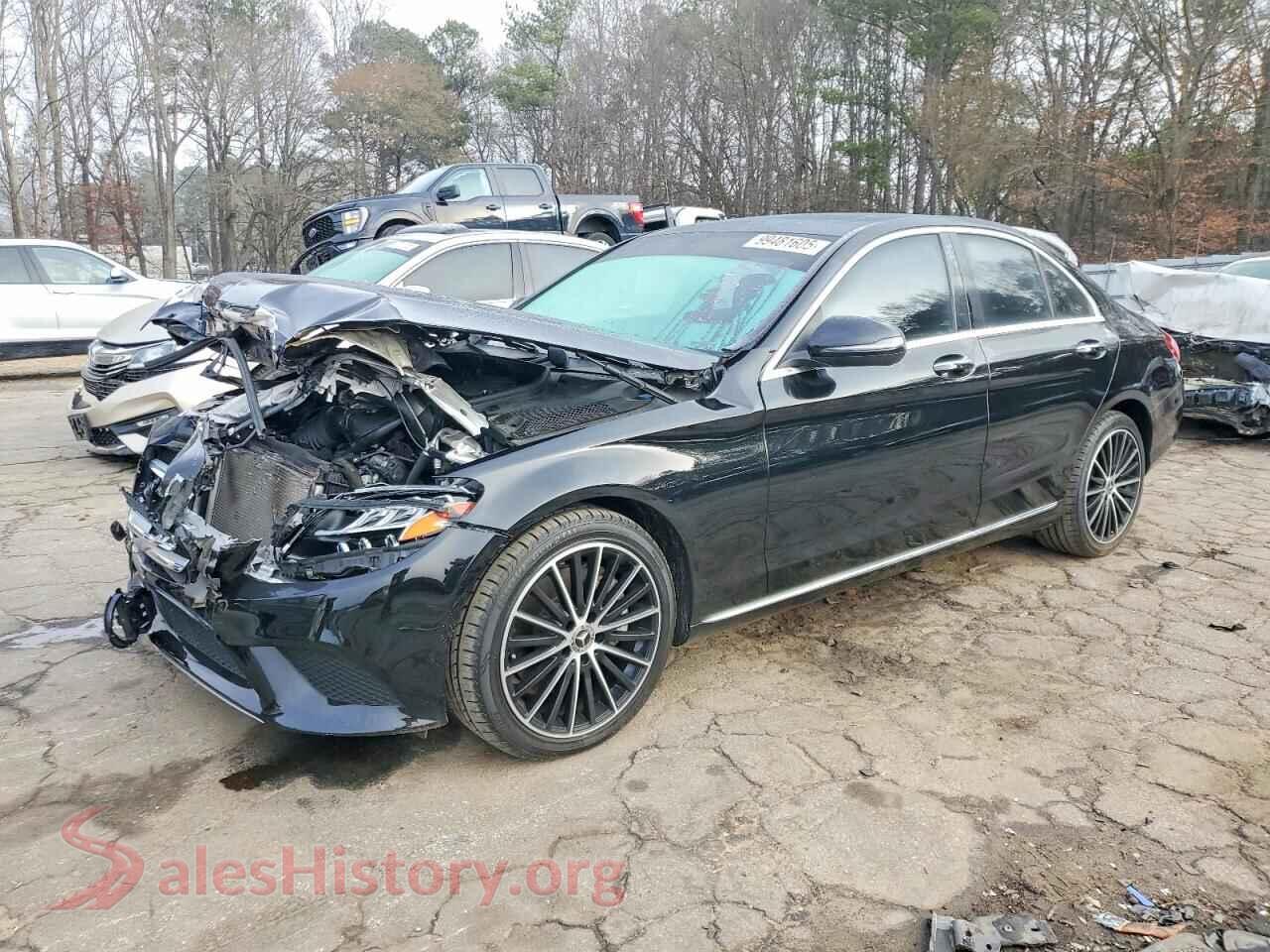 2020 MERCEDES-BENZ C-CLASS — VIN W1KWF8DB2LR603637