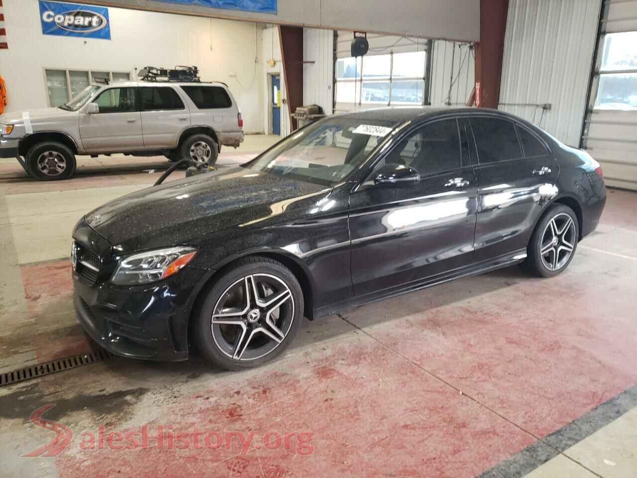 2020 MERCEDES-BENZ C-CLASS — VIN W1KWF8DB4LR573735