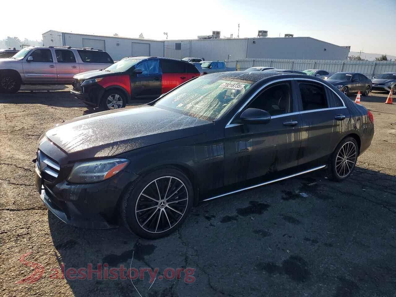 2021 MERCEDES-BENZ C-CLASS — VIN W1KWF8DB4MR604533