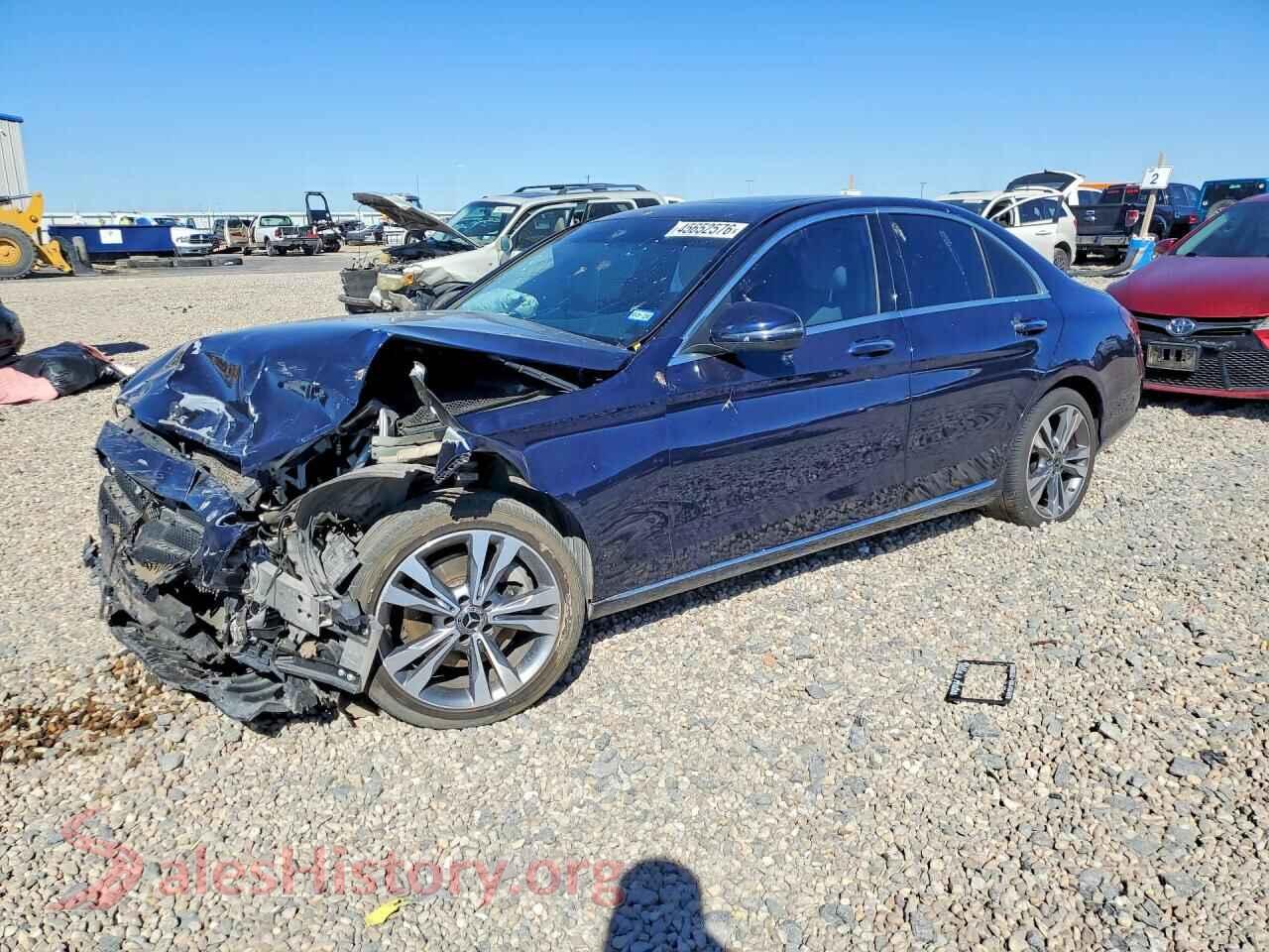 2021 MERCEDES-BENZ C-CLASS — VIN W1KWF8DB4MR631540