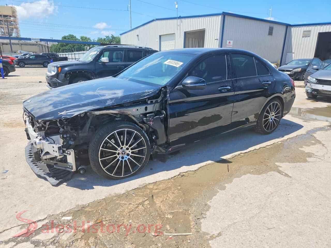 2020 MERCEDES-BENZ C-CLASS — VIN W1KWF8DB5LR591497