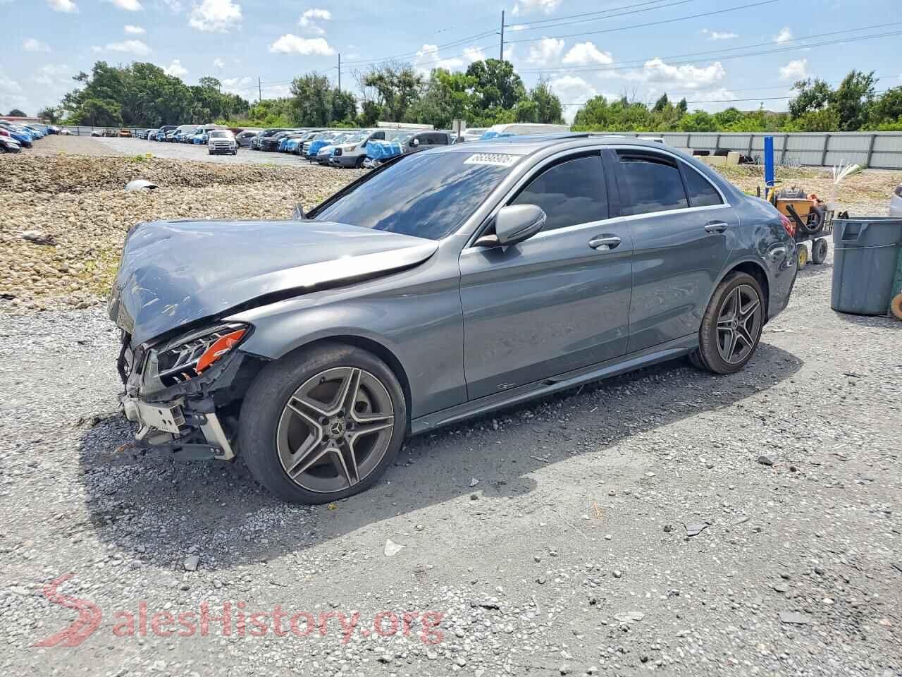 2021 MERCEDES-BENZ C-CLASS — VIN W1KWF8DB5MR609370