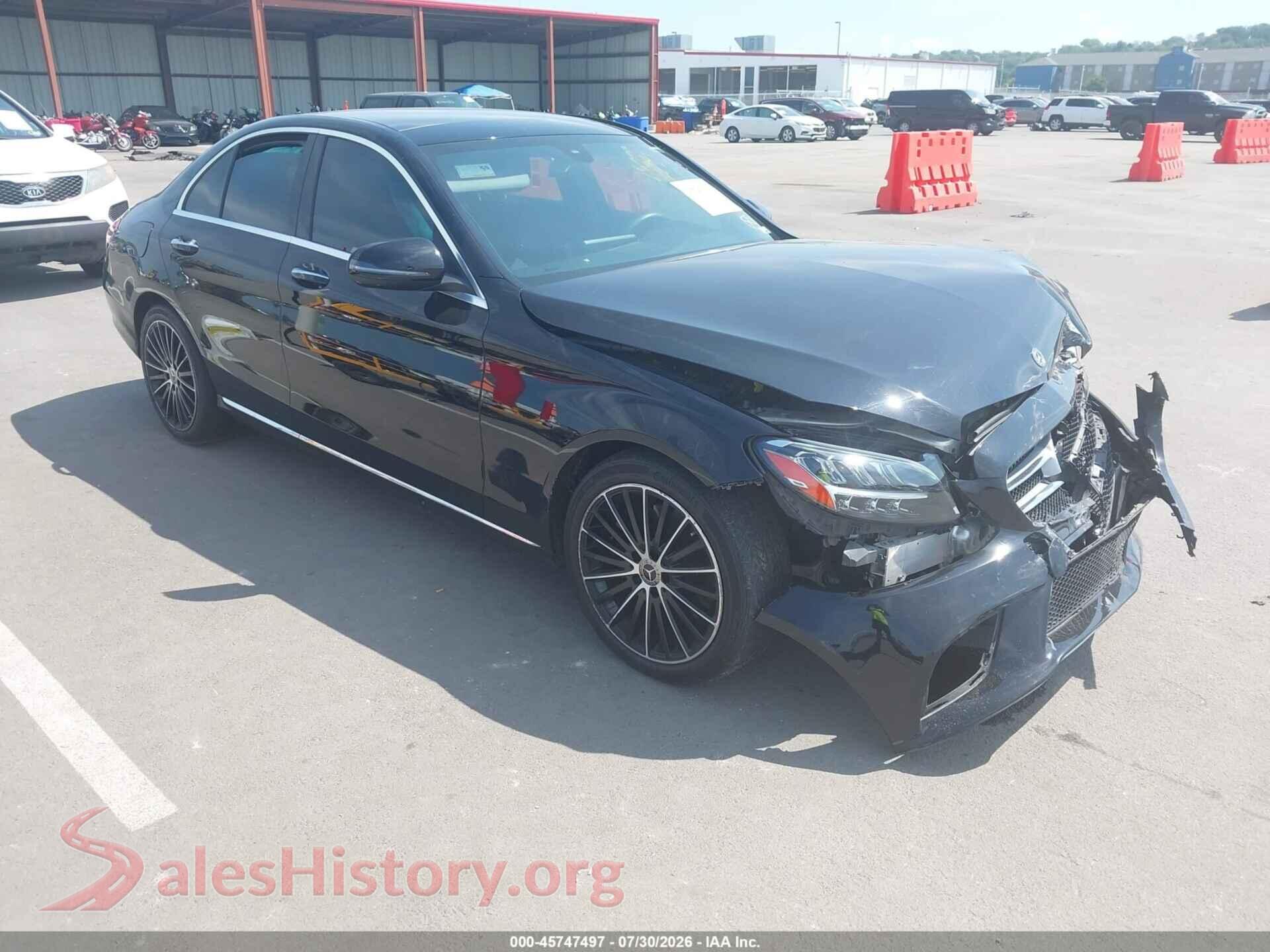 2021 MERCEDES-BENZ C 300 — VIN W1KWF8DB5MR630428