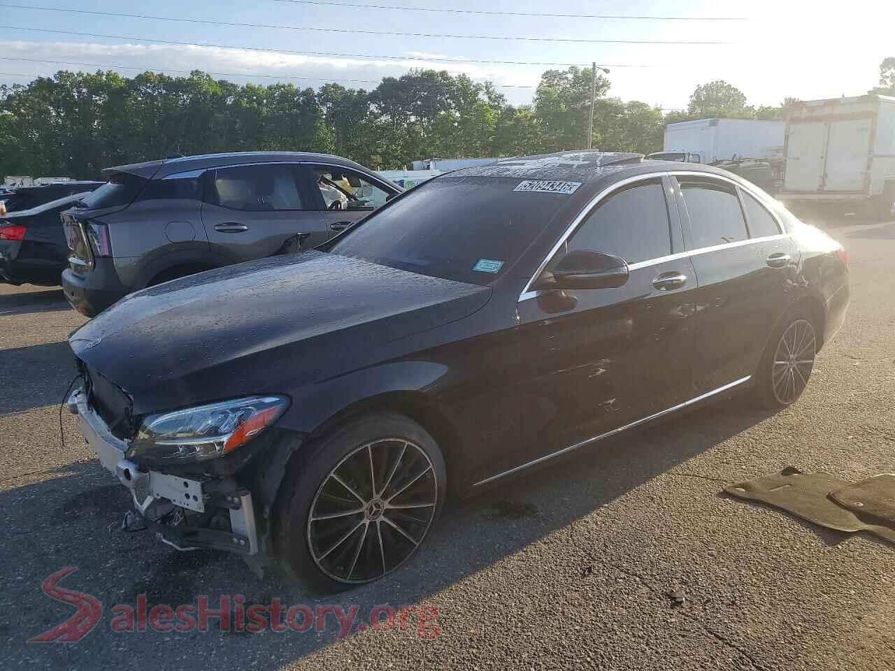 2021 MERCEDES-BENZ C-CLASS — VIN W1KWF8DB5MR637556