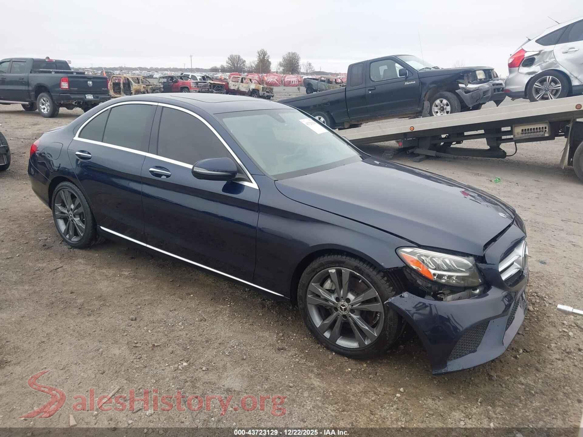2021 MERCEDES-BENZ C 300 — VIN W1KWF8DB6MR605098
