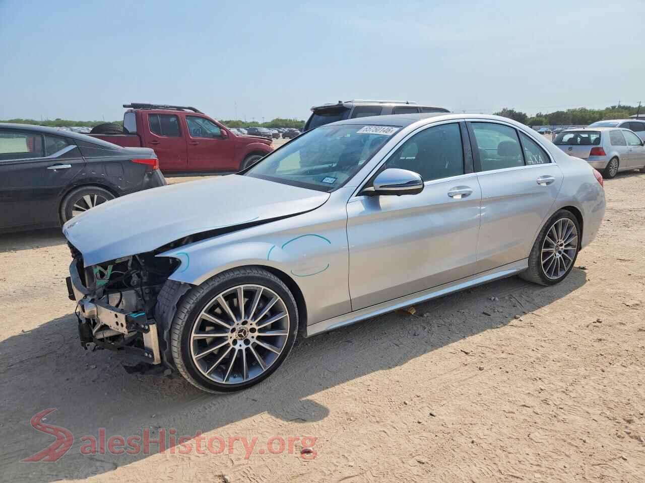 2021 MERCEDES-BENZ C-CLASS — VIN W1KWF8DB6MR632477