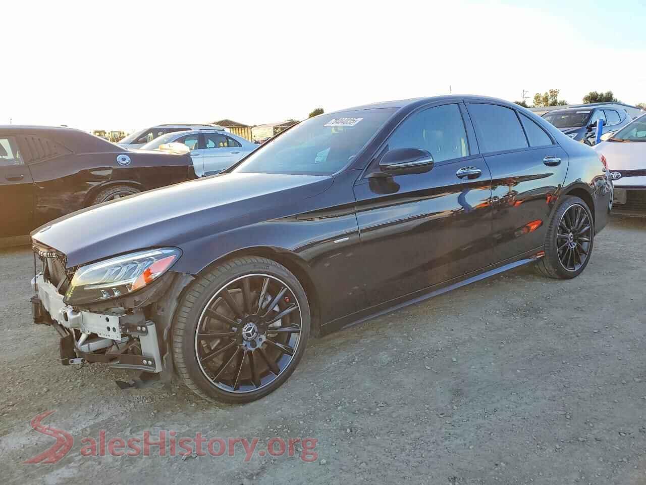 2021 MERCEDES-BENZ C-CLASS — VIN W1KWF8DB7MR621374