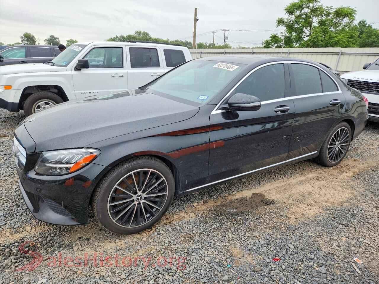 2021 MERCEDES-BENZ C-CLASS — VIN W1KWF8DB7MR645870