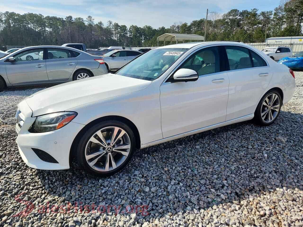2021 MERCEDES-BENZ C-CLASS — VIN W1KWF8DBXMR609297