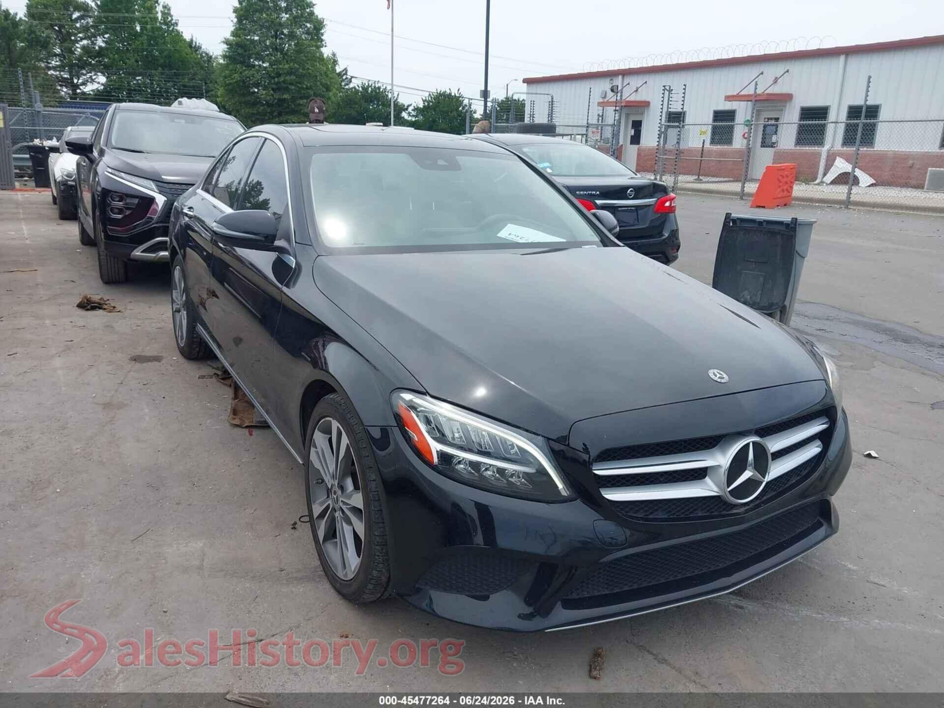 2021 MERCEDES-BENZ C 300 — VIN W1KWF8DBXMR611633