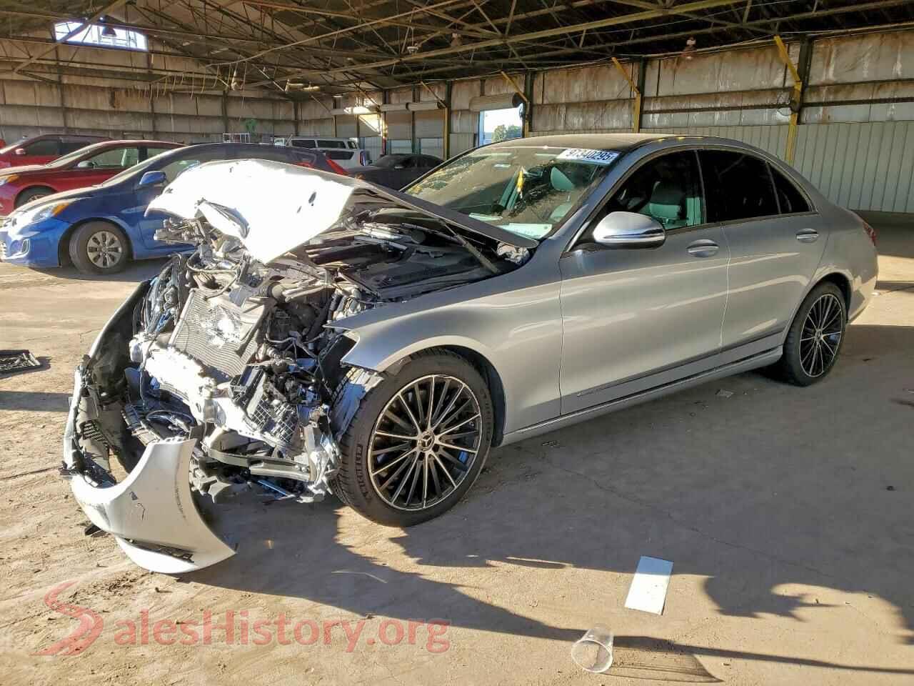 2021 MERCEDES-BENZ C-CLASS — VIN W1KWF8DBXMR615827