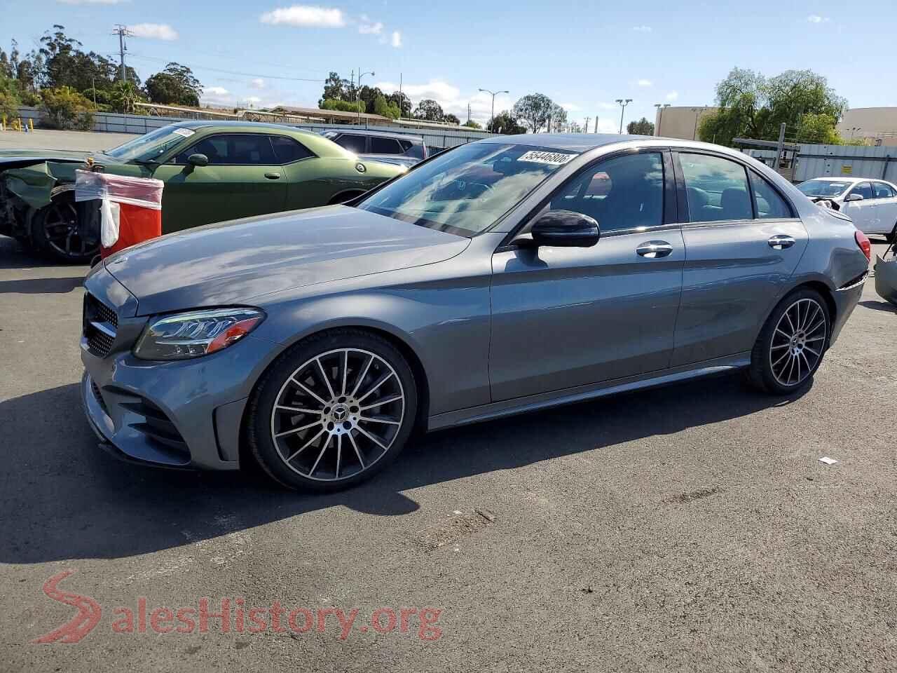 2021 MERCEDES-BENZ C-CLASS — VIN W1KWF8DBXMR651498