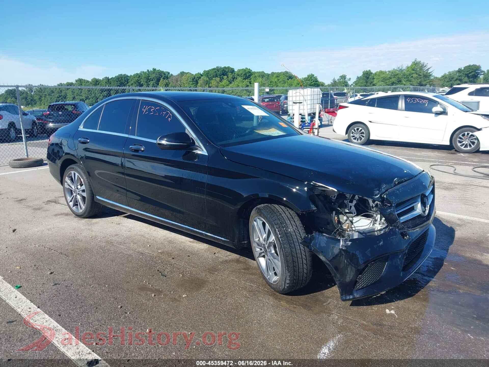 2021 MERCEDES-BENZ C 300 — VIN W1KWF8EB3MR652569
