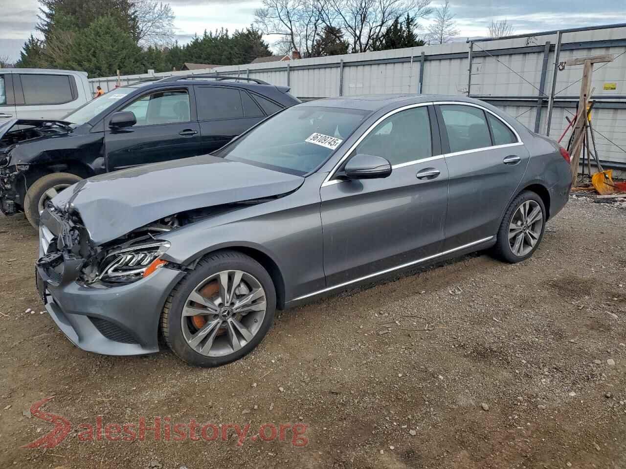 2021 MERCEDES-BENZ C-CLASS — VIN W1KWF8EB6MR635586