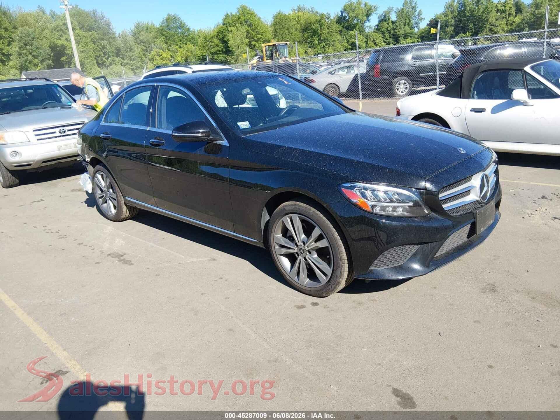 2021 MERCEDES-BENZ C 300 — VIN W1KWF8EB6MR636849