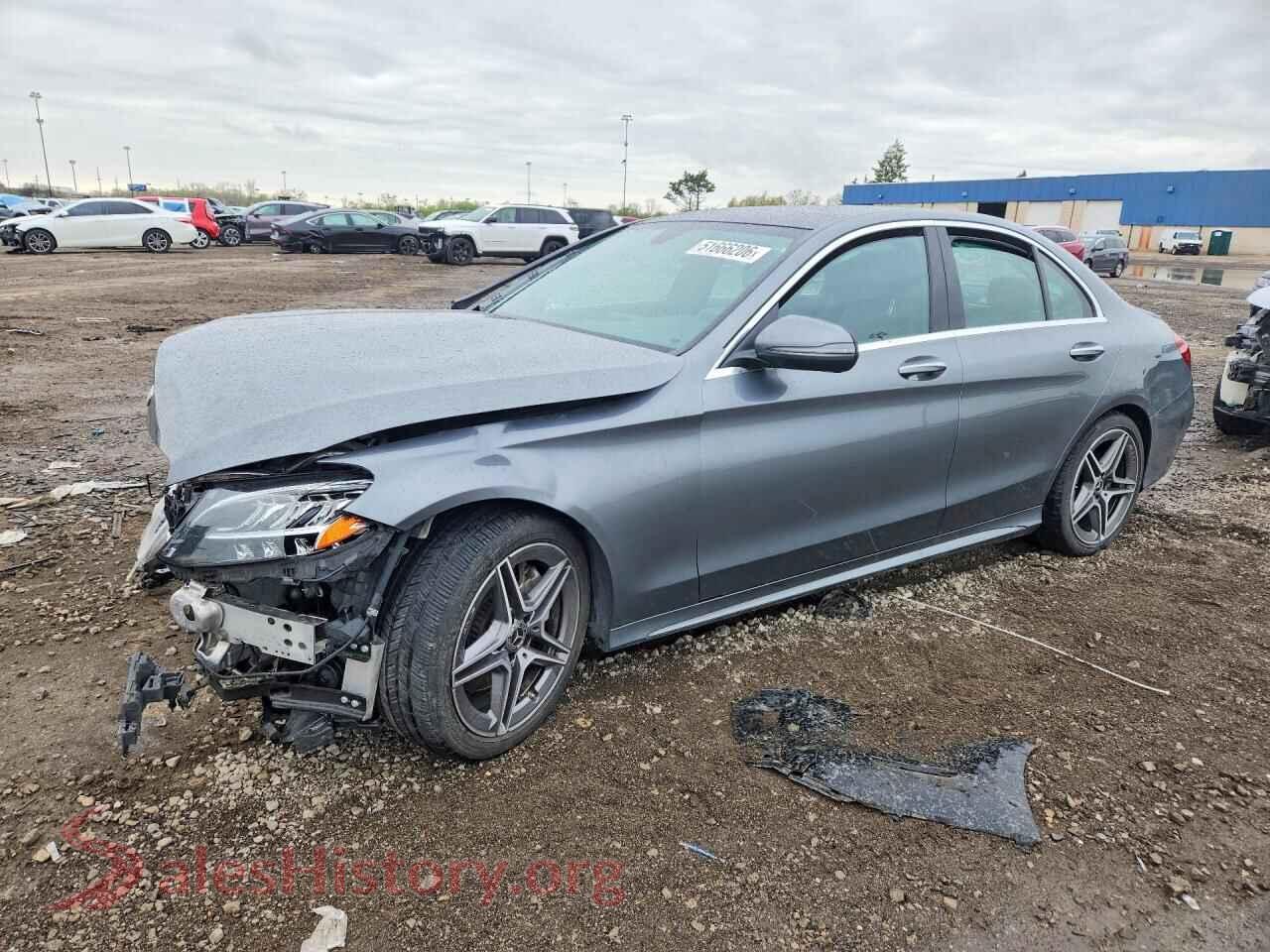 2021 MERCEDES-BENZ C-CLASS — VIN W1KWF8EB6MR650041