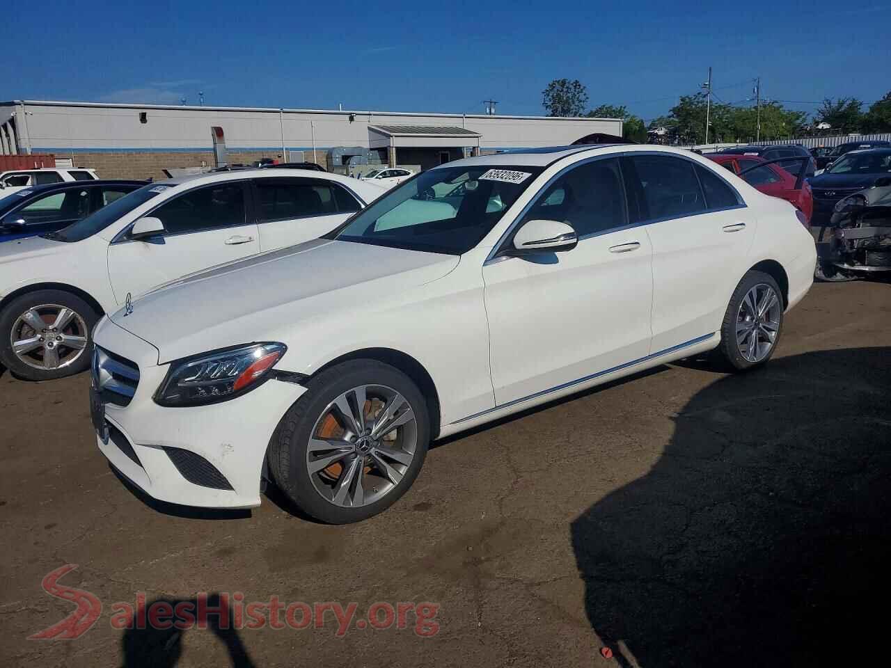 2020 MERCEDES-BENZ C-CLASS — VIN W1KWF8EB8LR574112
