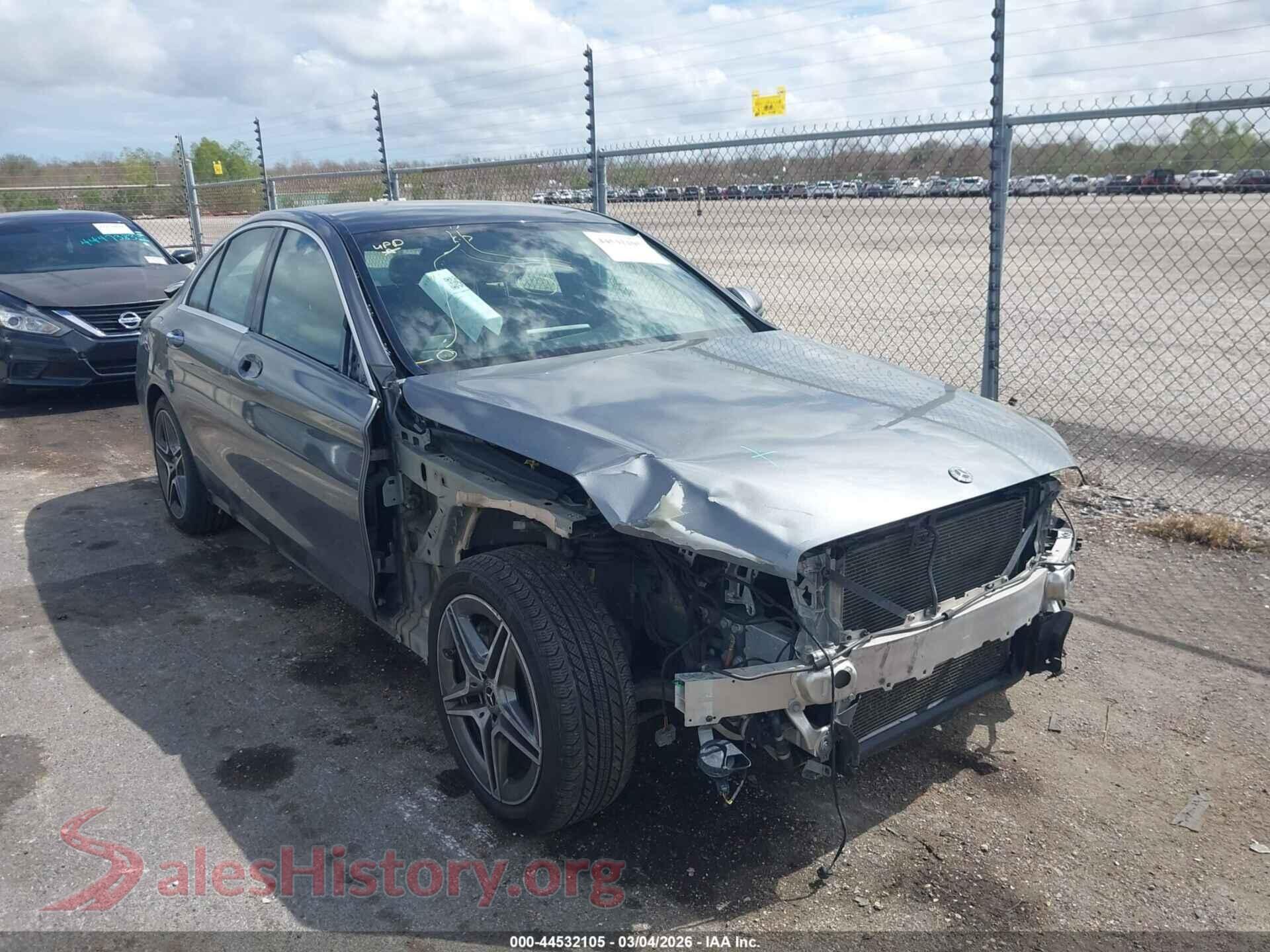 2021 MERCEDES-BENZ C 300 — VIN W1KWF8EB8MR634181