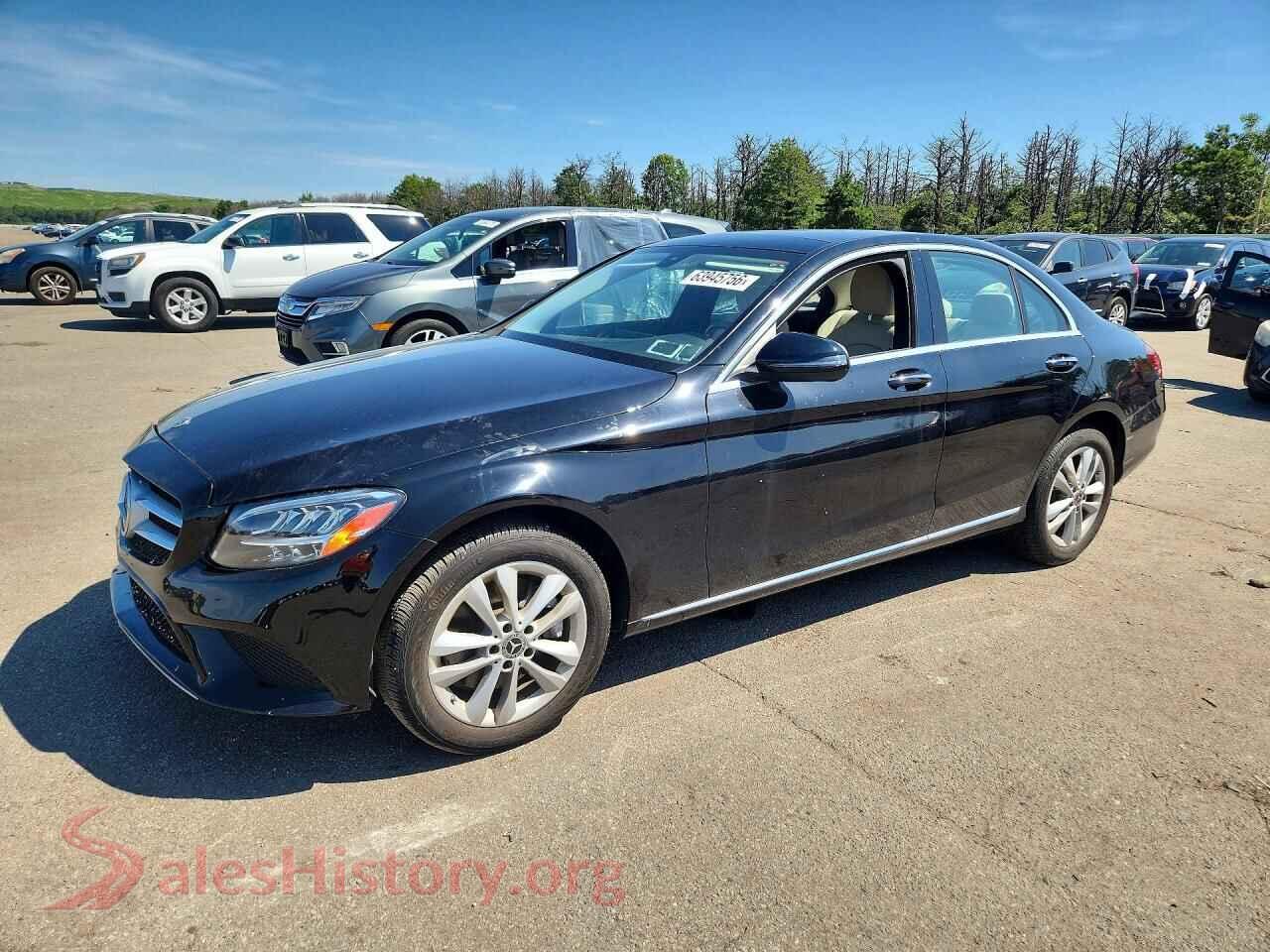 2020 MERCEDES-BENZ C-CLASS — VIN W1KWF8EB9LR596264