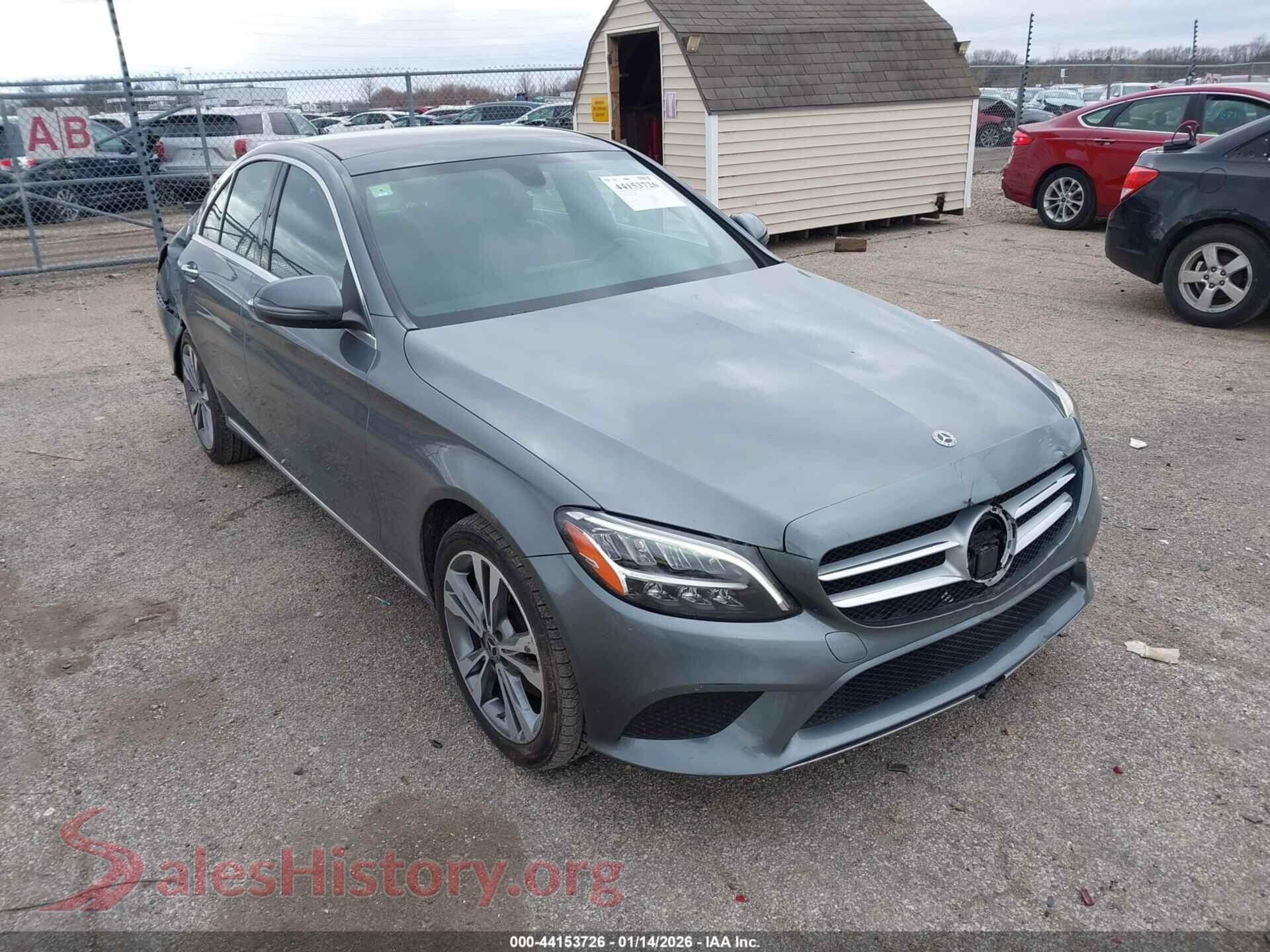 2021 MERCEDES-BENZ C — VIN W1KWF8EBXMR606446