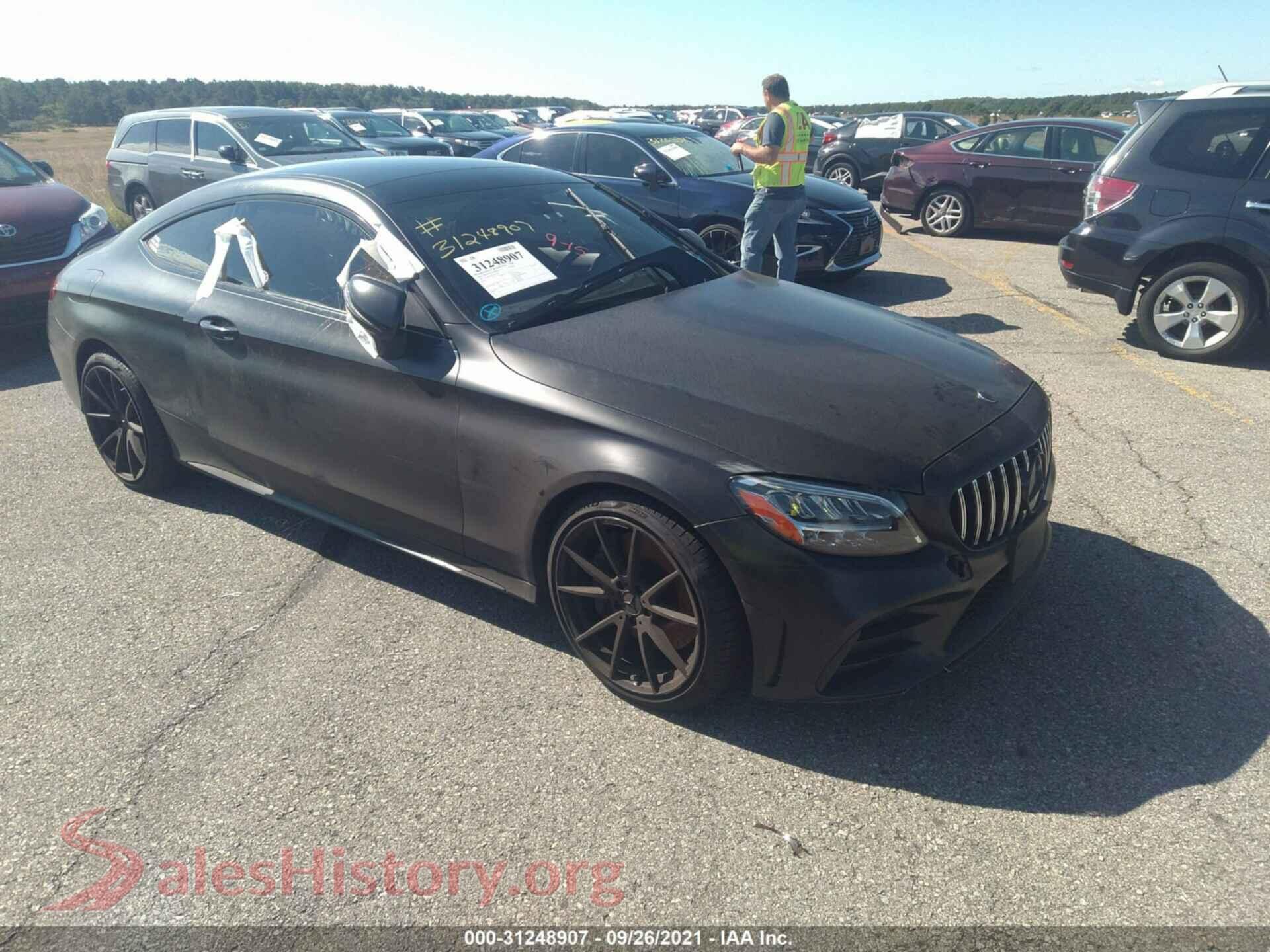 2020 MERCEDES-BENZ C-CLASS — VIN W1KWJ6EB0LG019766