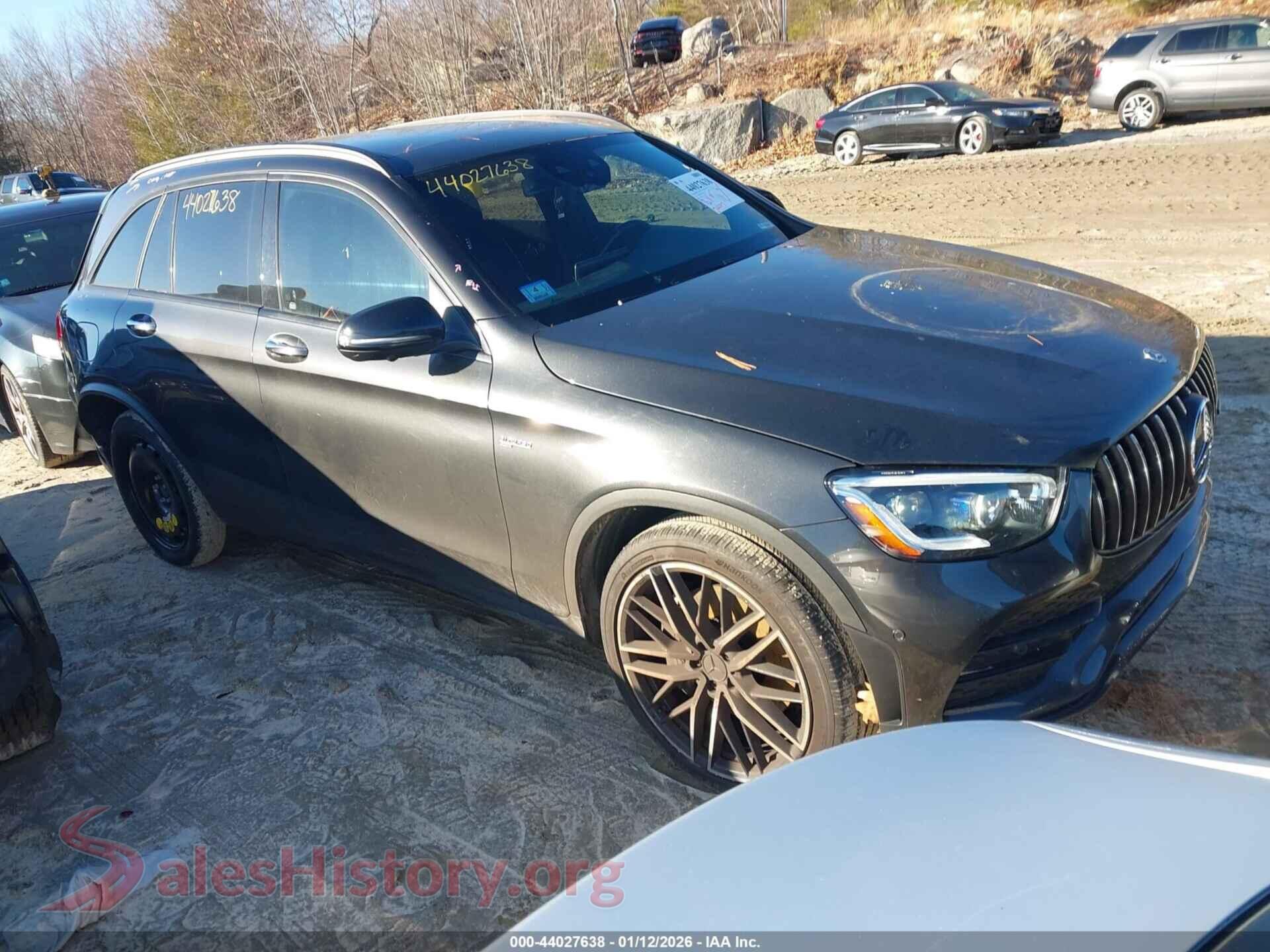 2020 MERCEDES-BENZ AMG GLC 43 — VIN W1N0G6EB7LV262199